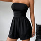 Bequemer und stilvoller trägerloser Jumpsuit