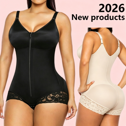 Bauchweg-Formshaping-Bodysuit – Taillenkontrolle, Po-Lifting & Starke Kompression, Figurschmeichelnd Auch In Großen Größen