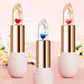 Transparenter Jelly-Lippenstift mit echter Blume und farbwechselnder Wirkung