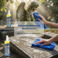 ⏰Grabstein-Revital-Spray – Restaurierung & Reinigung ✨ | Entfernt Moos & Vergrauung, schützt vor Witterung, für Marmor/Granit – 1x sprühen, abwischen, wie neu! 30 Tage Risikofrei