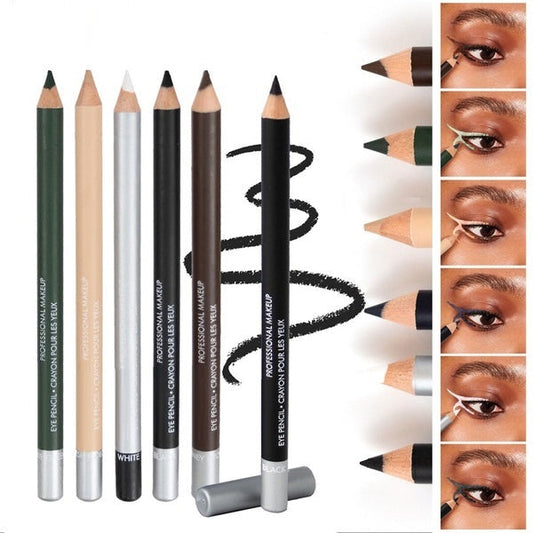 Wasserfester, langanhaltender Eyeliner aus Holz