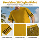 Herren Gelbes Grafik-Print Kurzarm Trainingsanzug-Set – Bequem & stylisch – perfekt für Sport und Freizeit 🔥