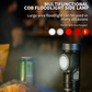 Um 90° drehbare LED-Stirnlampe und Taschenlampe