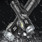 Um 90° drehbare LED-Stirnlampe und Taschenlampe
