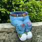 Kreativer 3D-Blumentopf in Jeansform – originell, dekorativ & leicht – ideal für kleine Pflanzen, Schreibtisch & Regal