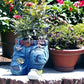 Kreativer 3D-Blumentopf in Jeansform – originell, dekorativ & leicht – ideal für kleine Pflanzen, Schreibtisch & Regal