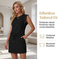 Modernes Damen-Set – ärmelloses Top & Rock mit Kordelzug ✨ luftig, stilvoll & perfekt für den Sommer ☀️