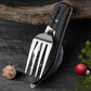 🍴 4-in-1 faltbares multifunktionales Outdoor-Besteck – Löffel, Gabel, Messer & Flaschenöffner – kompakt, leicht & ideal für Camping, Wandern oder Notfalltasche 🏕️
