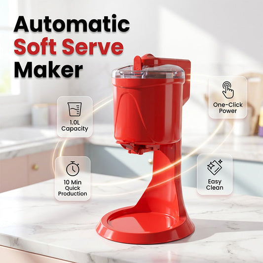 🍦 50% RABATT-Extremt lågt pris – bara idag! 🥳 Automatische Eismaschine – 15 Min. Gefrierzeit & 1,0 L Kapazität – Ein-Knopf-Ausgabe – perfekt für Softeis zu Hause 🍨✨🕹️