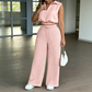 Exklusiver Zweiteiler: Modisches Oberteil & Weite Hose 👚👖