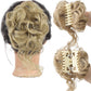 Haarteil „Messy Bun“, gewelltes/lockiges Chignon-Haarteil für den Alltag
