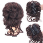 Haarteil „Messy Bun“, gewelltes/lockiges Chignon-Haarteil für den Alltag