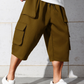 Lässige Herren-Cargo-Capri-Shorts
