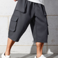 Lässige Herren-Cargo-Capri-Shorts