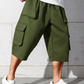 Lässige Herren-Cargo-Capri-Shorts