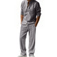 Lässiges, atmungsaktives Herren-Set aus Hemd und Hose