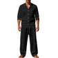 Lässiges, atmungsaktives Herren-Set aus Hemd und Hose