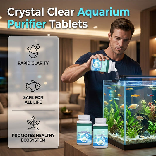 Brausetabletten für kristallklares Aquarienwasser