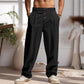 Herren Freizeit-Hose mit geradem Bein und Kordelzug
