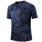 Schnelltrocknendes Camouflage-Sport-T-Shirt für Herren