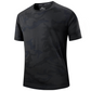 Schnelltrocknendes Camouflage-Sport-T-Shirt für Herren