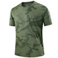 Schnelltrocknendes Camouflage-Sport-T-Shirt für Herren