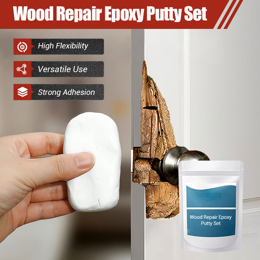 Wood Repair Epoxy Putty Set – härter als Holz, schleif- & lackierbar.