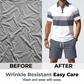 Zweiteiliges Herren-Set aus Hemd und Shorts