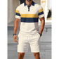 Zweiteiliges Herren-Set aus Hemd und Shorts