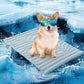 🐶Premium-Kühlmatte für Hunde – Ungiftig, wasserdicht & maschinenwaschbar mit kühlendem Stoff