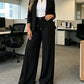 Damen Hochbund Straight-Leg Hose👖