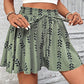 High-Waist-Shorts für Damen mit Bohemian-Print