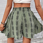 High-Waist-Shorts für Damen mit Bohemian-Print