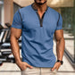Herren-Freizeithemd Henley