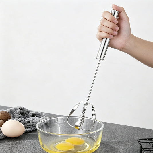 Easy Press Hand-Eierquirl