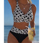 👙Damens Hochtailliertes Zweiteiliges Bikini-Set 🌊