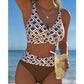 👙Damens Hochtailliertes Zweiteiliges Bikini-Set 🌊