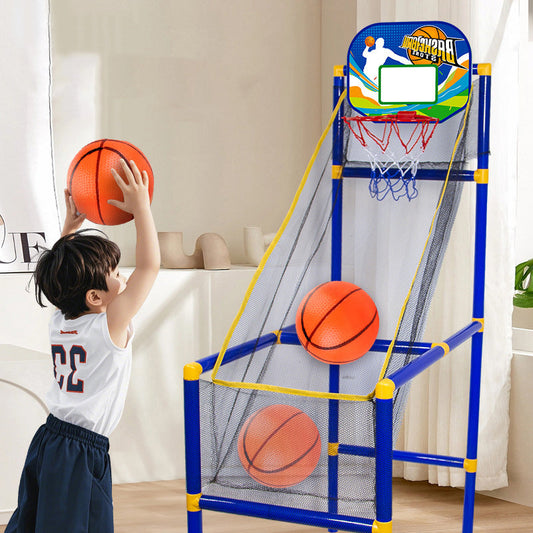 Kids' Indoor Basketball Arcade Game with 4 Balls