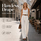Elegante, plissierte Pendlerhose
