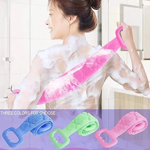Silikon-Duschbürste – Weiche Borsten, sanfte Reinigung für empfindliche Haut 🚿