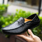 Handgefertigte Lederslipper für Herren im Mailänder Stil