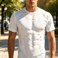 Sommer-T-Shirt mit auffälligem Druck
