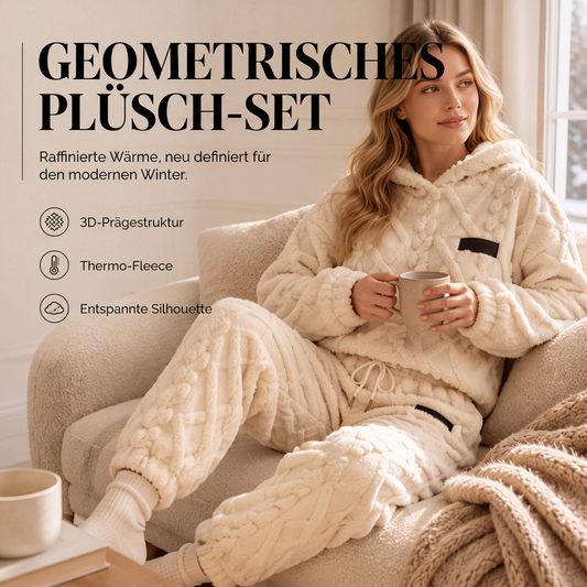 🔥Bestseller – Kuscheliger Look für kühle Tage – Damen 2-teiliges Set mit Strukturmuster