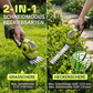 ✂️🌿 Neu & 2-in-1! 2-in-1 Akku-Heckenschere & Grasschere – Kabellos, leicht & werkzeugloser Klingenwechsel – Saubere Rasenkanten plus formschöner Heckenschnitt – Ideal für Buchs, Lavendel, Ziersträucher & Gartenpflege ✨
