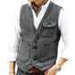 📢📢50%Rabatt!!!🎉✨Herren-Casual-Vintage-Weste mit V-Ausschnitt