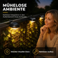 📢📢50% RABATT !!⏰Wasserdichte solarbetriebene LED-Außenleuchten für Dachrinnen und Wände