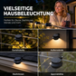 📢📢50% RABATT !!⏰Wasserdichte solarbetriebene LED-Außenleuchten für Dachrinnen und Wände
