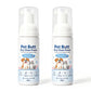 🧼 Po sauber ohne Wasser! – Trockenreinigungsschaum für Hunde & Katzen – einfach auftragen, abwischen, fertig – ohne Abspülen 🐾✨