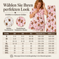 📢🎉51%Rabatt!!!🛍️✨Damen 3-teiliges Pyjama-Set mit Hochlandkuh-Print