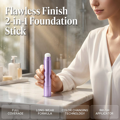 ✨ Concealer-Stick mit integriertem Pinsel – volle Deckkraft, langer Halt